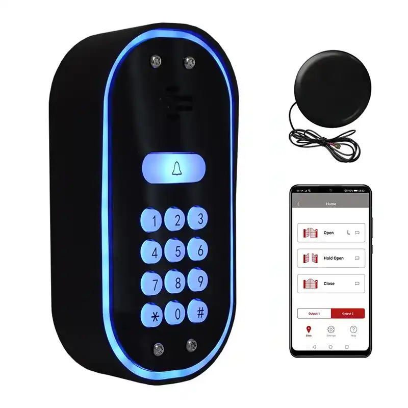 blue intercom